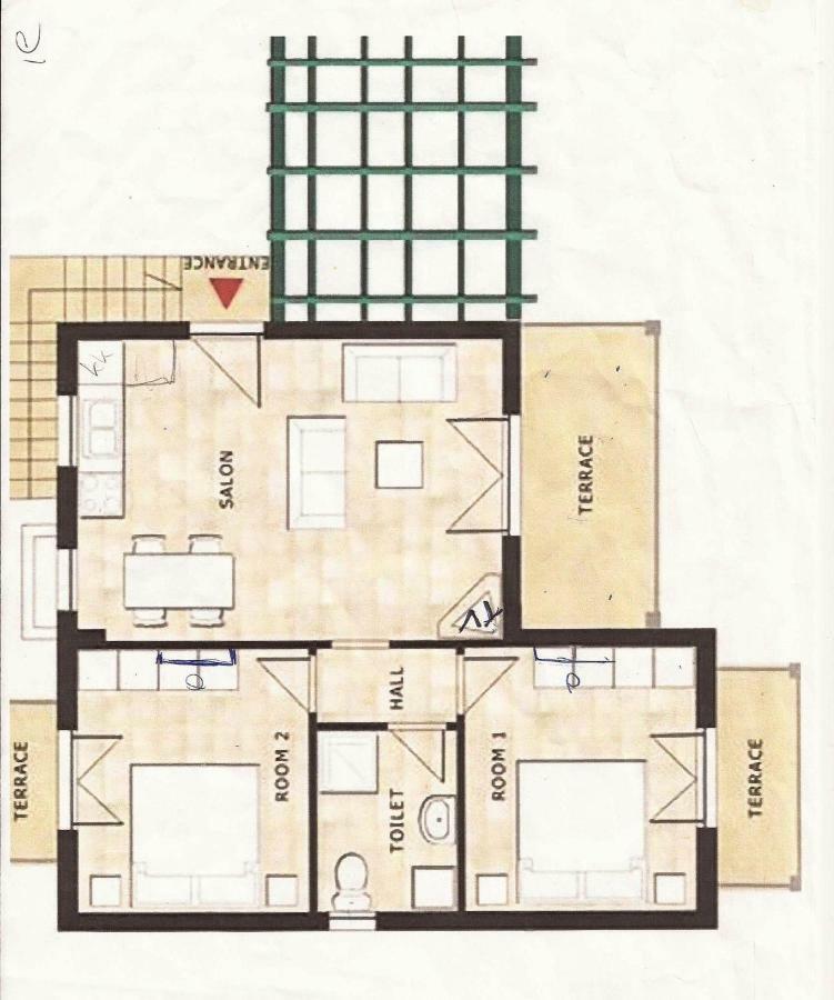 Villa Finiki Messinia Upstairs エクステリア 写真